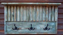 Reclaimed Wood Coat & Hat Racks 4 small