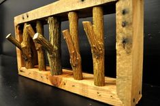 Log/Branch Coat Racks 4 small