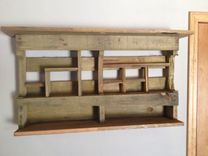 Reclaimed Wood Shelves & Cubbies 1 small