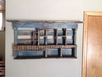 Reclaimed Wood Shelves & Cubbies 2 small