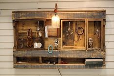 Reclaimed Wood Shelves & Cubbies 4 small