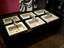 Gold On Gold Concrete Sinks 5 small