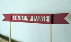 Personalized Cake Topper For Wedding/Party 3 small