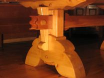 Heavy Timber Dining Table 3 small