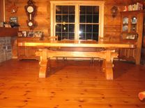 Heavy Timber Dining Table 5 small