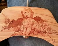 Handcrafted Cedar Hangers 6 small