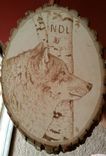Wood-Burned Plaques 5 small