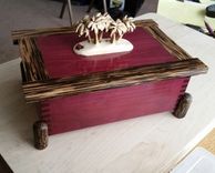 Custom Jewelry Box With Handcarved Handle 1 small