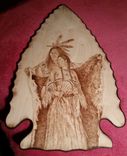 Wood-Burned Plaques 3 small