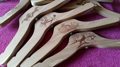 Handcrafted Cedar Hangers 1 small