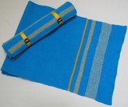 Striped Yoga Mat Runner 1 small