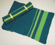Striped Yoga Mat Runner 2 small