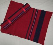Striped Yoga Mat Runner 3 small