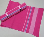 Striped Yoga Mat Runner 4 small