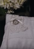 Everlasting 7"X 9" - Wedding Ring Bearer Pillow 3 small