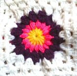 Crocheted Baby Sweater 3 small