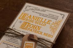 Wedding Invitations - Vintage Apothecary 4 small