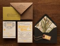 Wedding Invitations - Vintage Apothecary 6 small