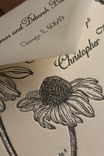 Wedding Invitations - Antique Botanical 3 small
