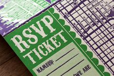 Wedding Invitations - Concert Poster 5 small