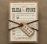Wedding Invitations - Deadwood 2 small