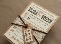 Wedding Invitations - Deadwood 4 small