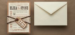 Wedding Invitations - Deadwood 5 small