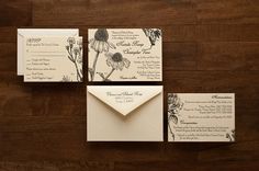 Wedding Invitations - Deadwood 6 small