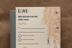 Wedding Invitations - Retro Gatsby 3 small