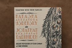 Wedding Invitations - Retro Gatsby 4 small