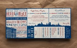 Wedding Invitations - Rock Club 1 small