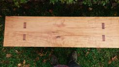 Cherry Slab Bench 2 small
