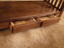 Walnut And Tile Coffee Table 2 small