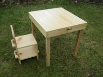 Kids Portable Table And Chair. 2 small