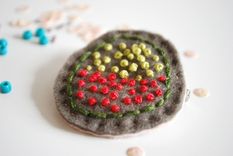 Felt Embroidered Pins 1 small