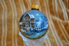Hand Painted Ornaments 4 small
