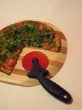 Multi Wood Pizza Paddle & Cheese Board 3 small