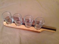 Flight Paddles - Dessert/ Bloody Mary/ Beer/ Whiskey Tasting Paddles 3 small