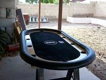 Racetrack Lit Poker Table 3 small