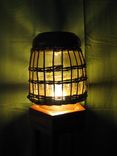 Cherry Hurricane Lamp 1 small