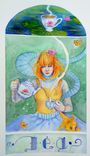 Art Nouveau Style Watercolor-Tea And Coffee 1 small