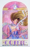 Art Nouveau Style Watercolor-Tea And Coffee 4 small