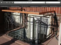 Artistic Steel And Wood Fence 3 small