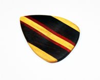Handmade Wood Guitar Picks 5 small