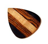 Engraved Wood Guitar Picks, Custom, Musician Gift, Wooden Plectrum, Best Pick For Recording 3 small