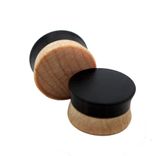 Wooden Ear Plugs Gauges, Exotic And Domestic Woods, Body Art Jewelry 2 small