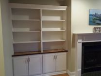Built-In Bookcases 2 small