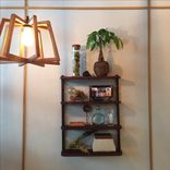 Walnut Cantilever Shelf 1 small