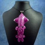 Squid Necklace 2 small