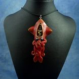 Squid Necklace 3 small